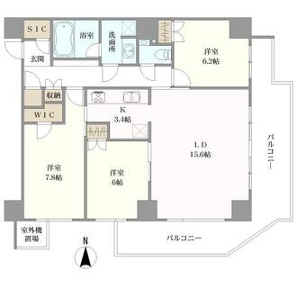 レグノ・グランデ一番町タワーの間取図