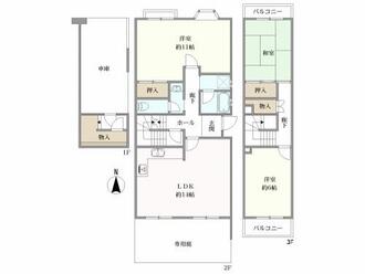 メゾン八事山の間取図
