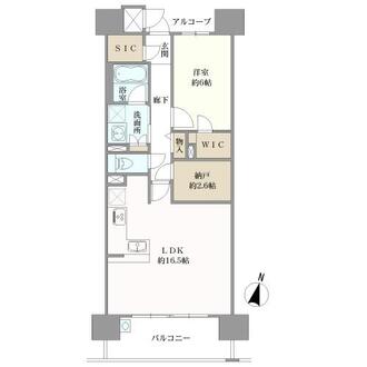 プレサンスグラン泉の間取図
