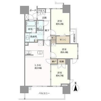 マストスクエア金山の間取図