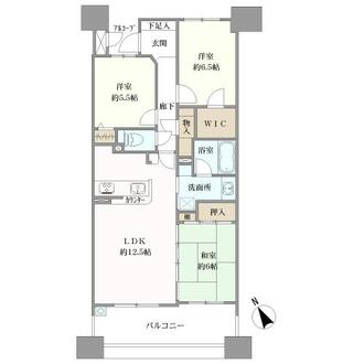 ライオンズステージ瑞穂ペンティアスの間取図