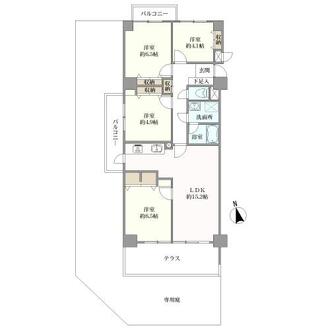 コミュニタス千代が丘の間取図