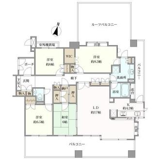 ロイヤルアーク北覚王山の間取図