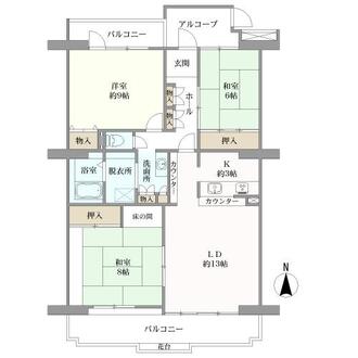 フォーラム海風の街の間取図
