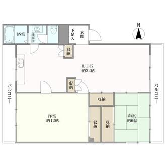 井荻チェリーの間取図