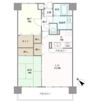 シャルマンフジ・リッツ夕陽丘の間取図
