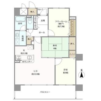 ファミール堂ヶ芝の間取図