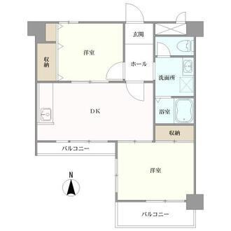 ユニーブル大正の間取図