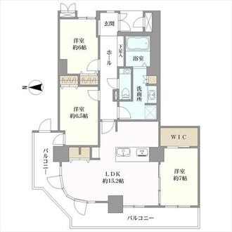 メゾンドール都島サンライトタワーの間取図