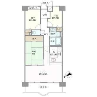 グリーンコーポ大正の間取図