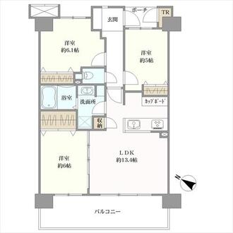 ルネ大宮宮原の間取図