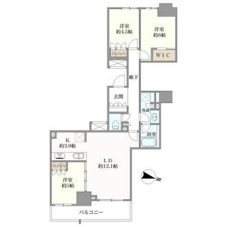 大宮スカイ＆スクエア　ザ・タワーの間取図