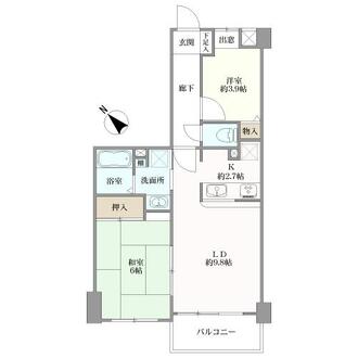 アークエルム磯子台の間取図