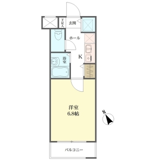 仲池上アートレジデンスの間取図