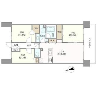 ザ・ヴィスタ大森アーバンステイツの間取図