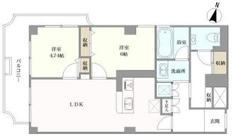 大森山王リハイムの間取図