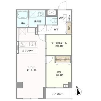 ニューライフ千代田の間取図