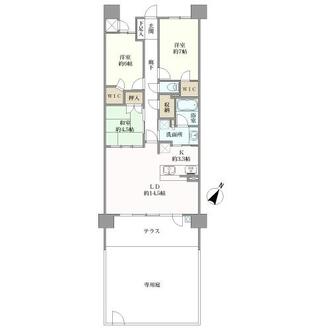 ライオンズ南大高ディアグランデの間取図