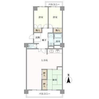 シティコーポ堀田の間取図