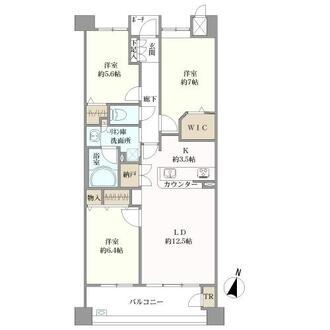 ユニーブル鎌倉台の間取図