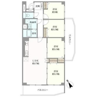 シーアイマンション瑞穂の間取図
