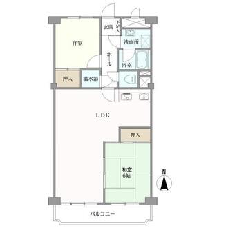 川名ダイヤハイツの間取図