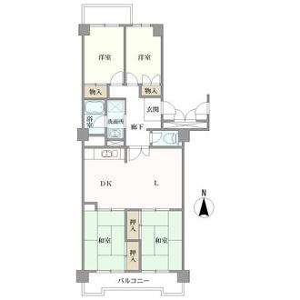 シティコーポ堀田の間取図