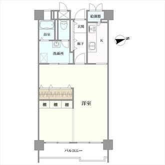 ハイツ富士見台の間取図