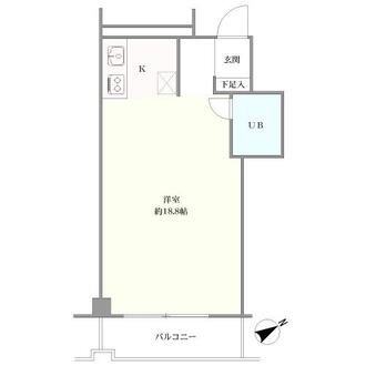 パシフィックパレス新代々木の間取図
