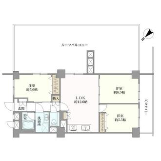 アイビハイツ調布の間取図