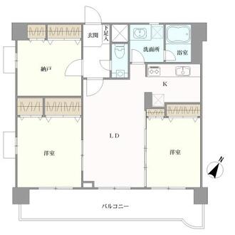 世田谷台ピロティの間取図