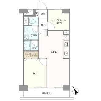 ライオンズマンション上板橋の間取図
