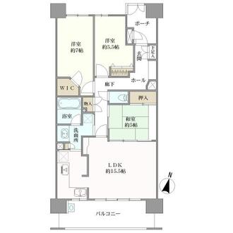 クレアシティ西神中央の間取図