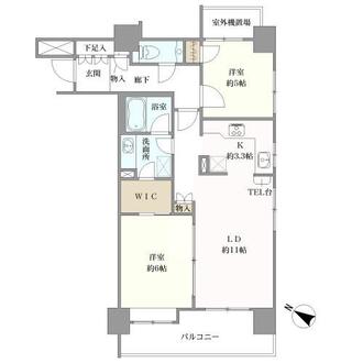 ファミール表参道ベルファースの間取図
