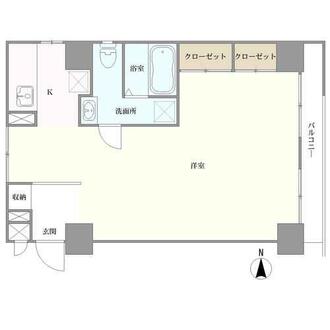 羽根木マンションの間取図