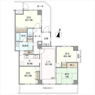 コスモ船橋の間取図