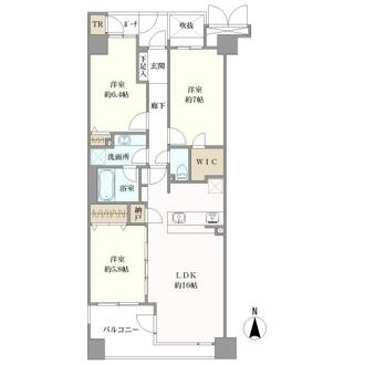 Ｉｔ’ｓ東京フォーサイトスクエアの間取図