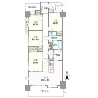 ベルレーヴ豊中本町の間取図