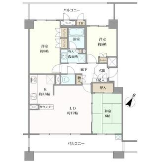 ステイツ豊中中桜塚ヒルズの間取図