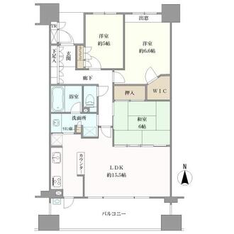 ロイヤルアーク香櫨園アルティミューラの間取図