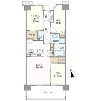 メイツ一橋学園ＳＵＩＴＥの間取図