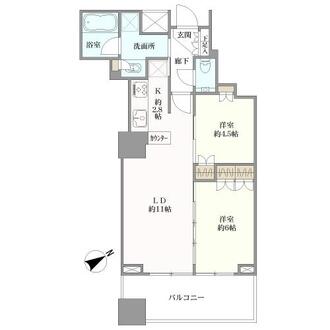 中野ツインマークタワーの間取図