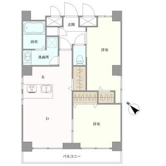 リード日暮里の間取図