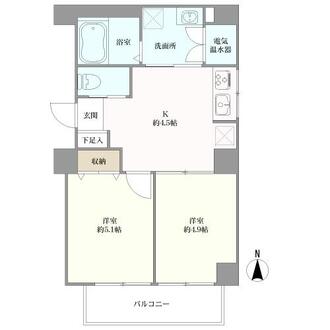 オリエント新宿の間取図