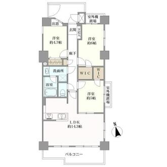 ダイアパレス墨田の間取図