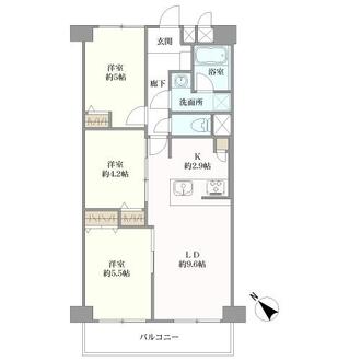 西新小岩ハイツの間取図