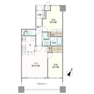 東急ドエル・アルス等々力ネクステージの間取図