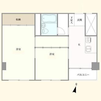 小松ビルの間取図