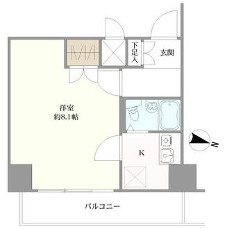 カーサ浦和の間取図