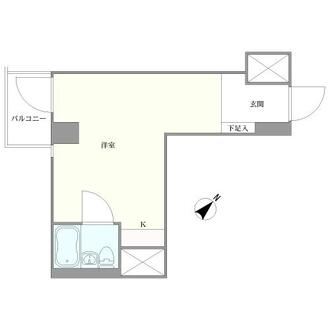 銀座ダイヤハイツの間取図